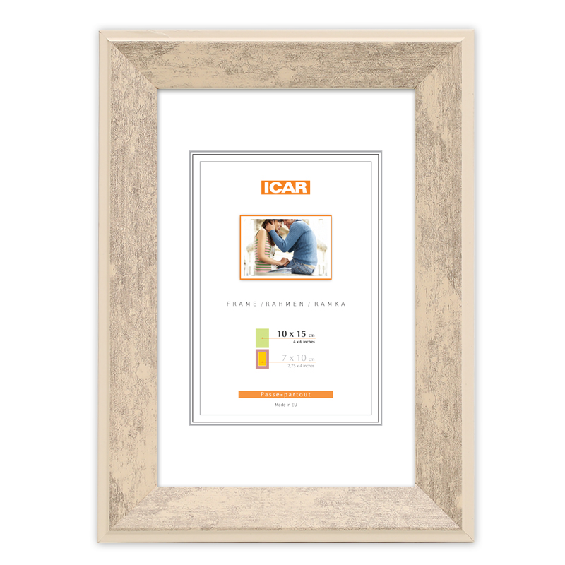 Holzrahmen DRI R 21 creme